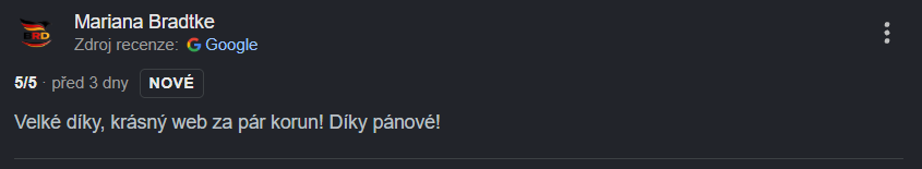 Google recenze