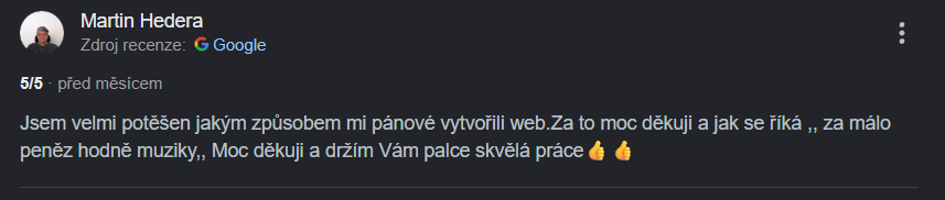 Google recenze
