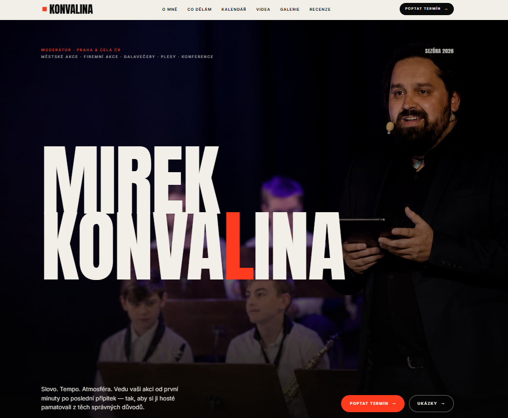 Moderátor Konvalina